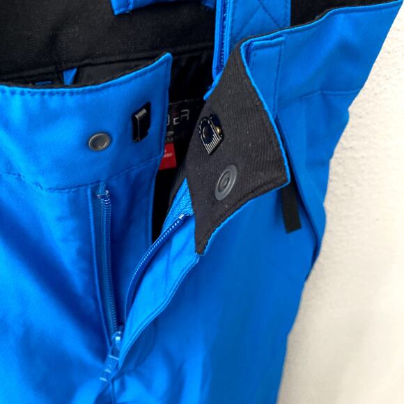 Spyder Propulsion Ski Snow Pants Bibs - Blue - Small - Picture 4 of 9